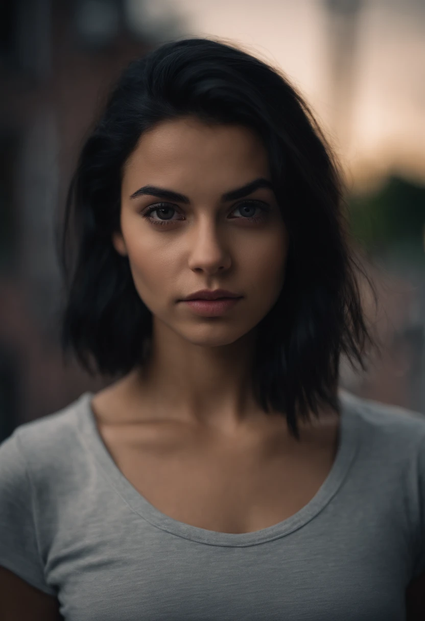 (best quality, hyperdetailed photography:1.2), beautiful lady, freckles, dark makeup, soft light, head and breast portrait, cover, (detailed beautiful face, detail skin texture, ultra-detailed body:1.1) ,((massive perfect breast)), ((snoopy breast:1.1)),((apocalyptic warrior:1.0)), strong body, red black hair, dark yellow eyes,,,,long open black coat, ((night , gloomy foggy,old town,)), sexy dress 