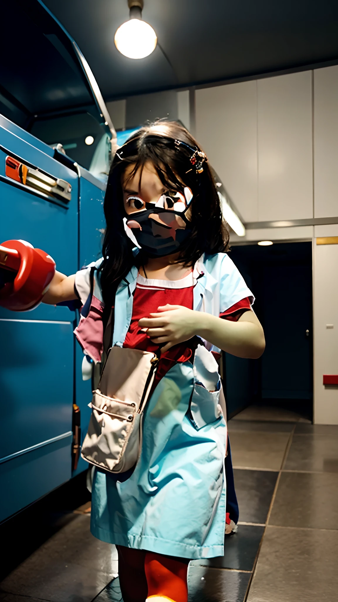 Emergency doctor Disney movie poke attending to a child