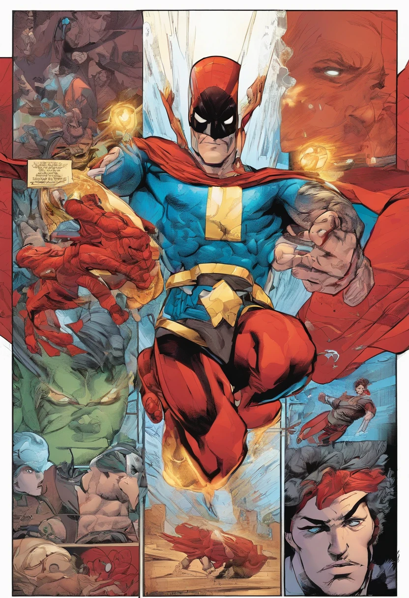 A comic book hero