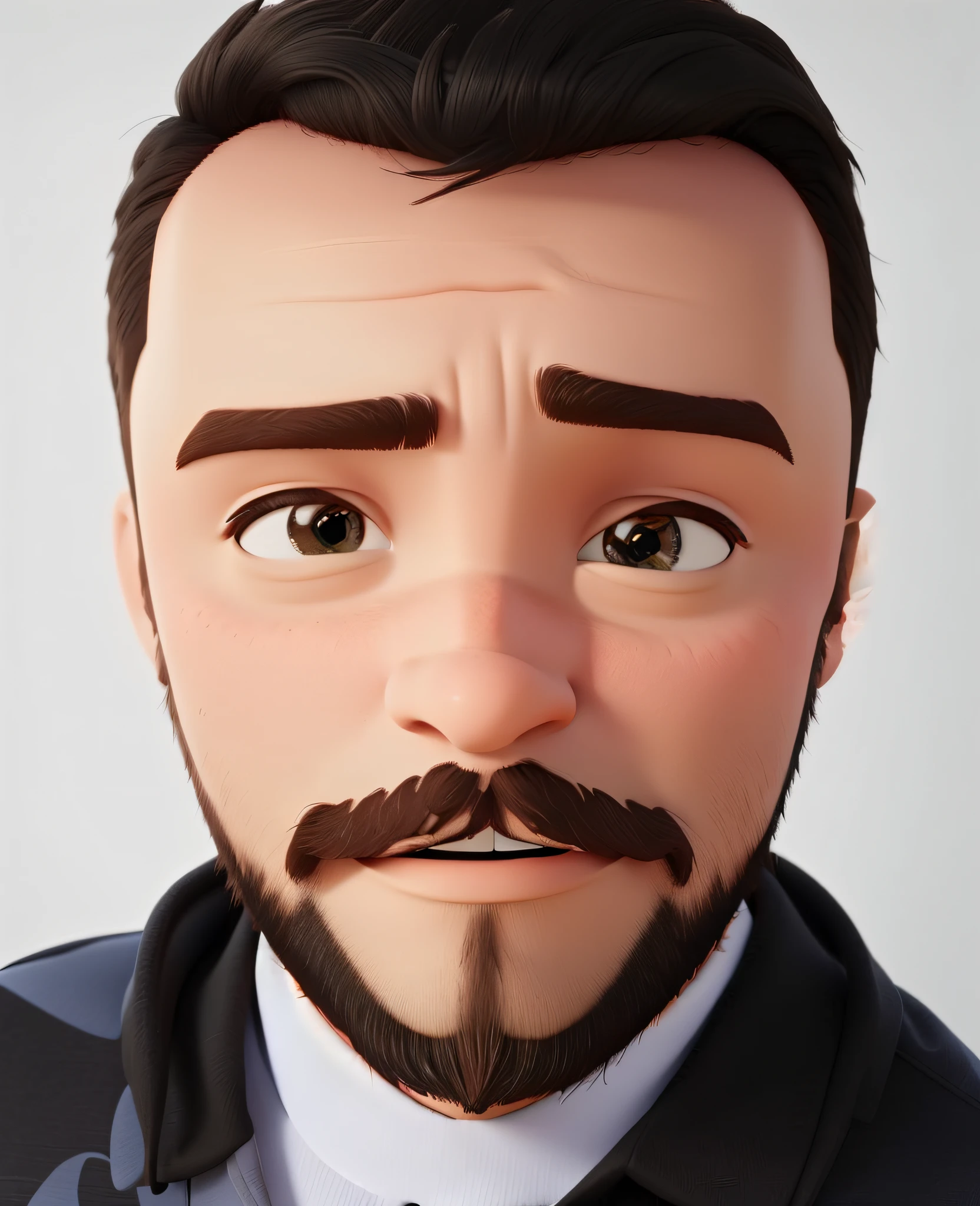 Um homem estilo disney pixar, alta qualidade, melhor qualidade