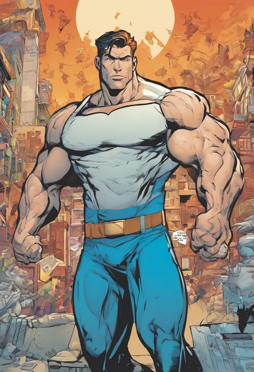 Homem com poder de teleporte, Strong, Strong, Fast, Smart, Tall Muscular