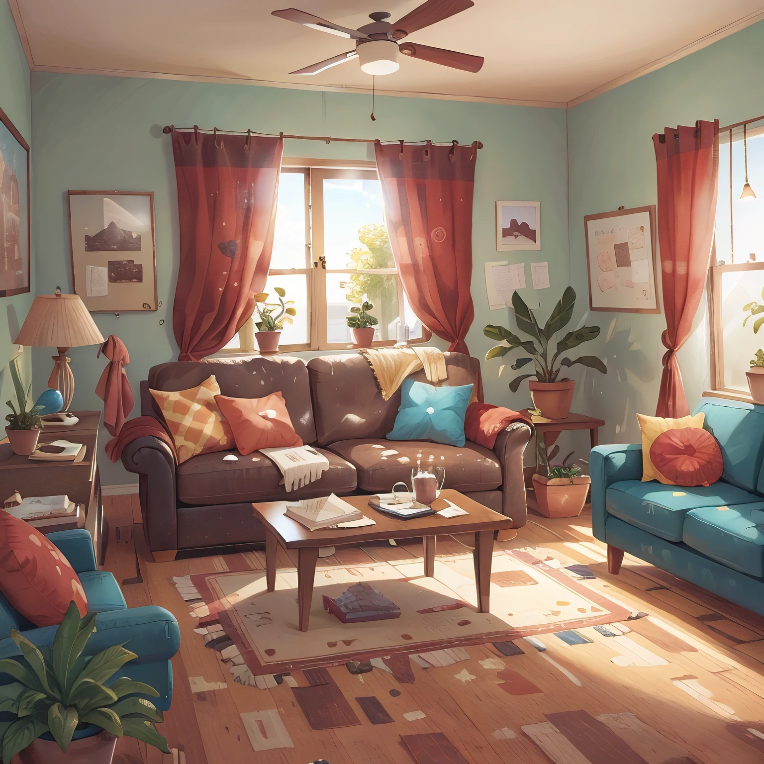 No one's living room,Heads-up,There are no corners