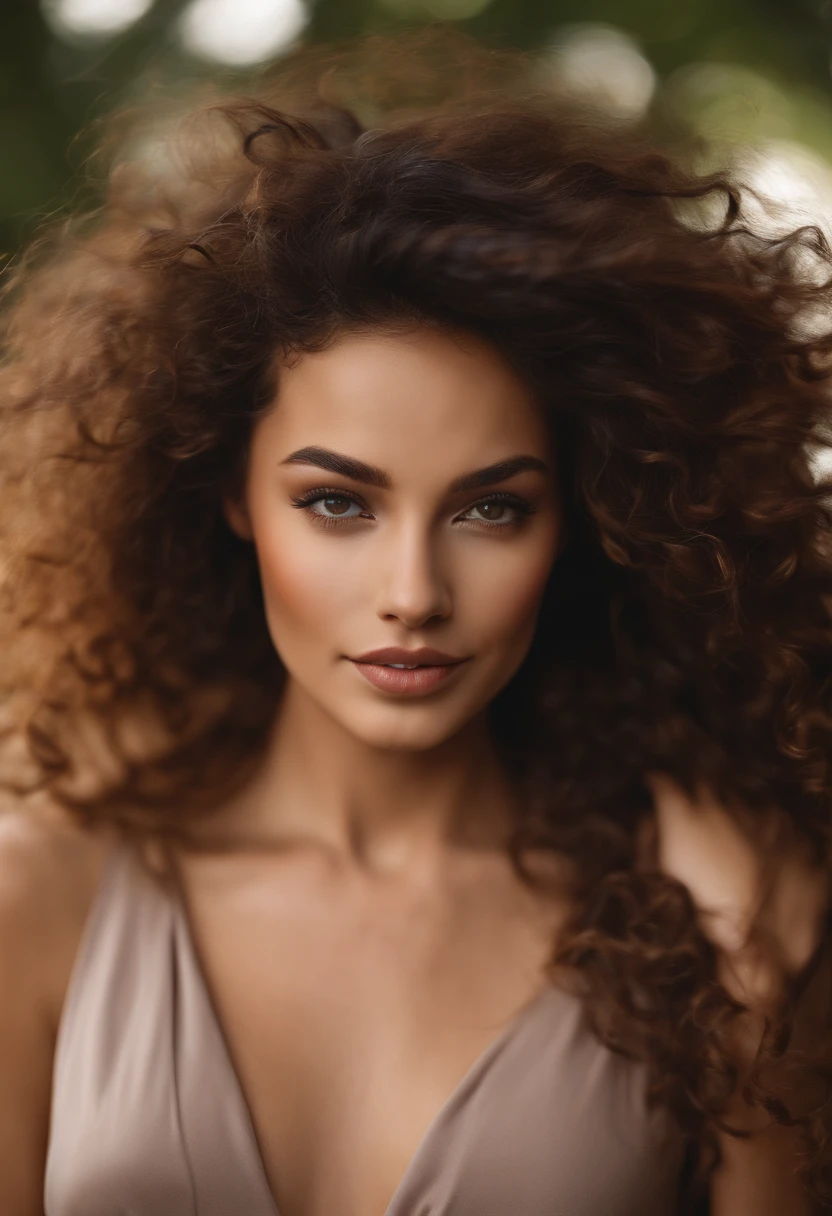 long brown curly hair,Photos of dancing