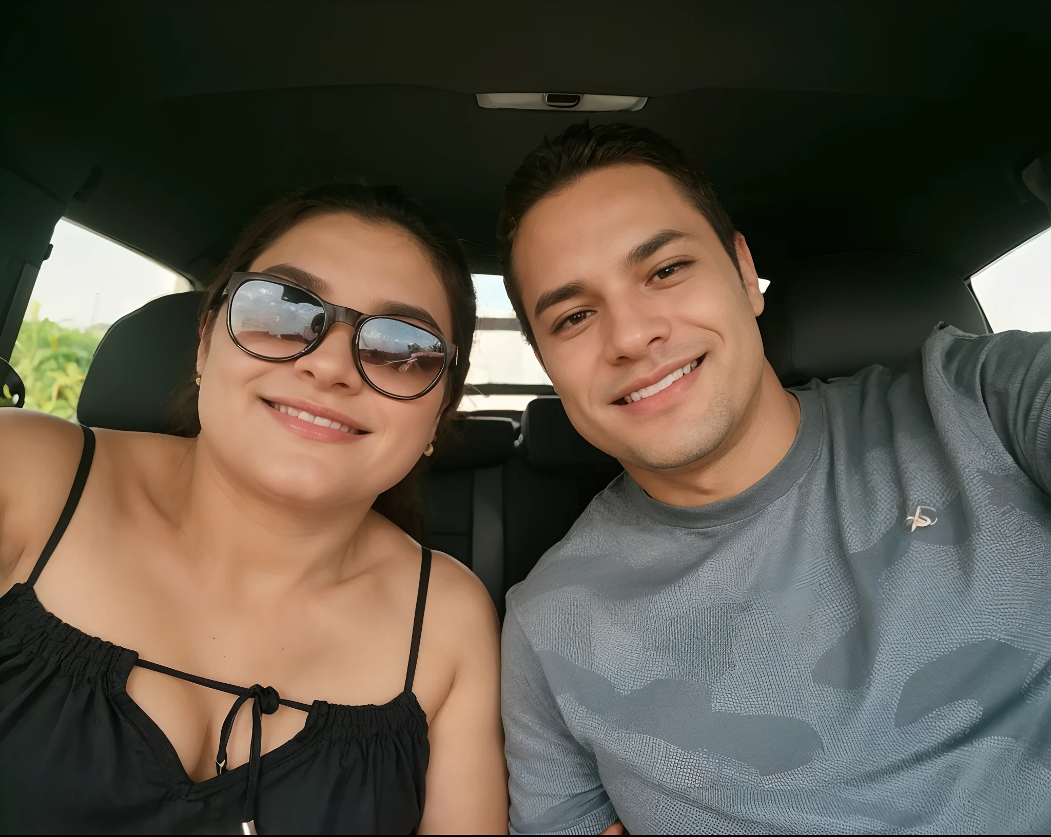 Um casal de namorados