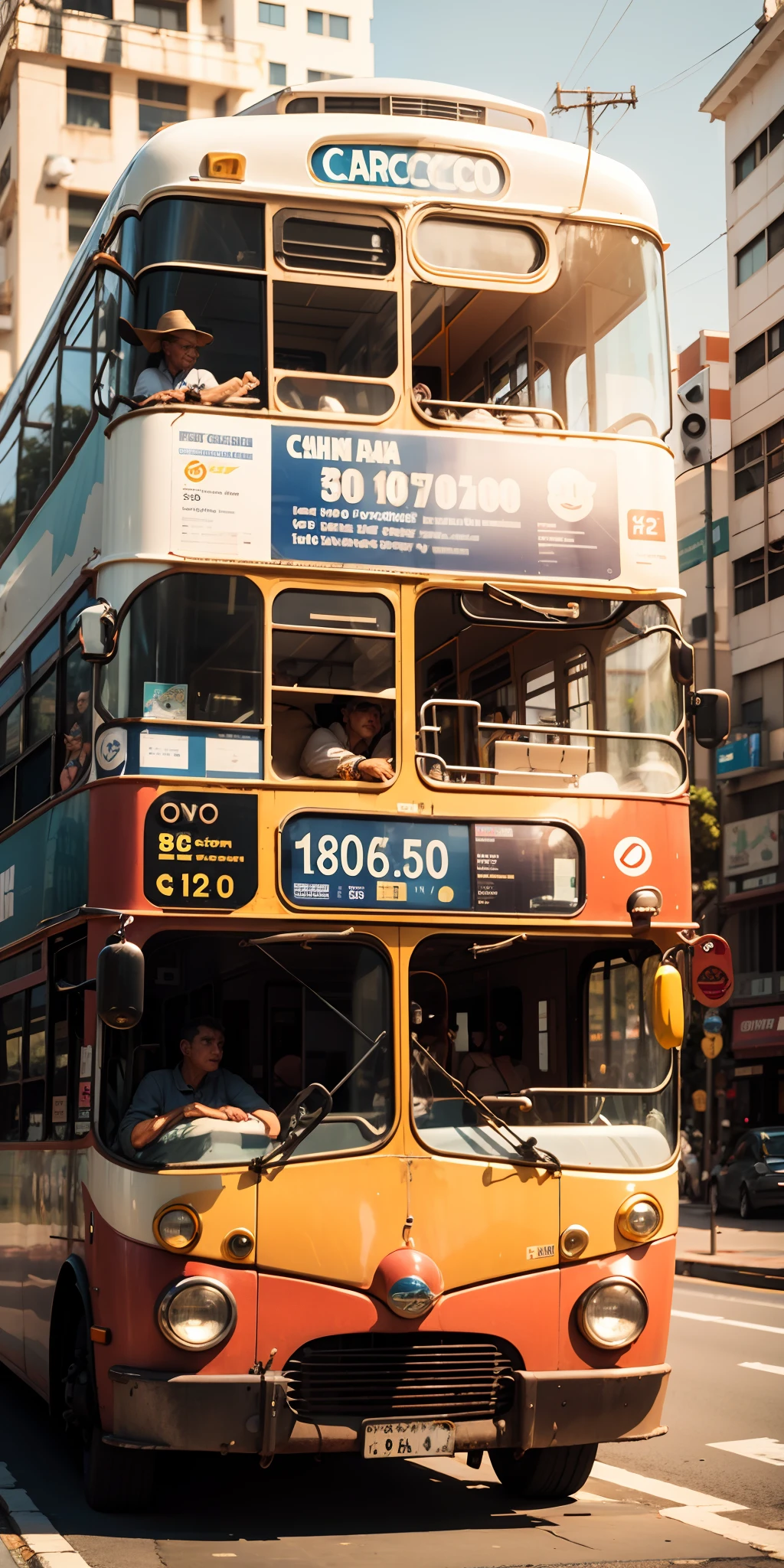 CARIOCA BUS RIDING IN COPACABANA