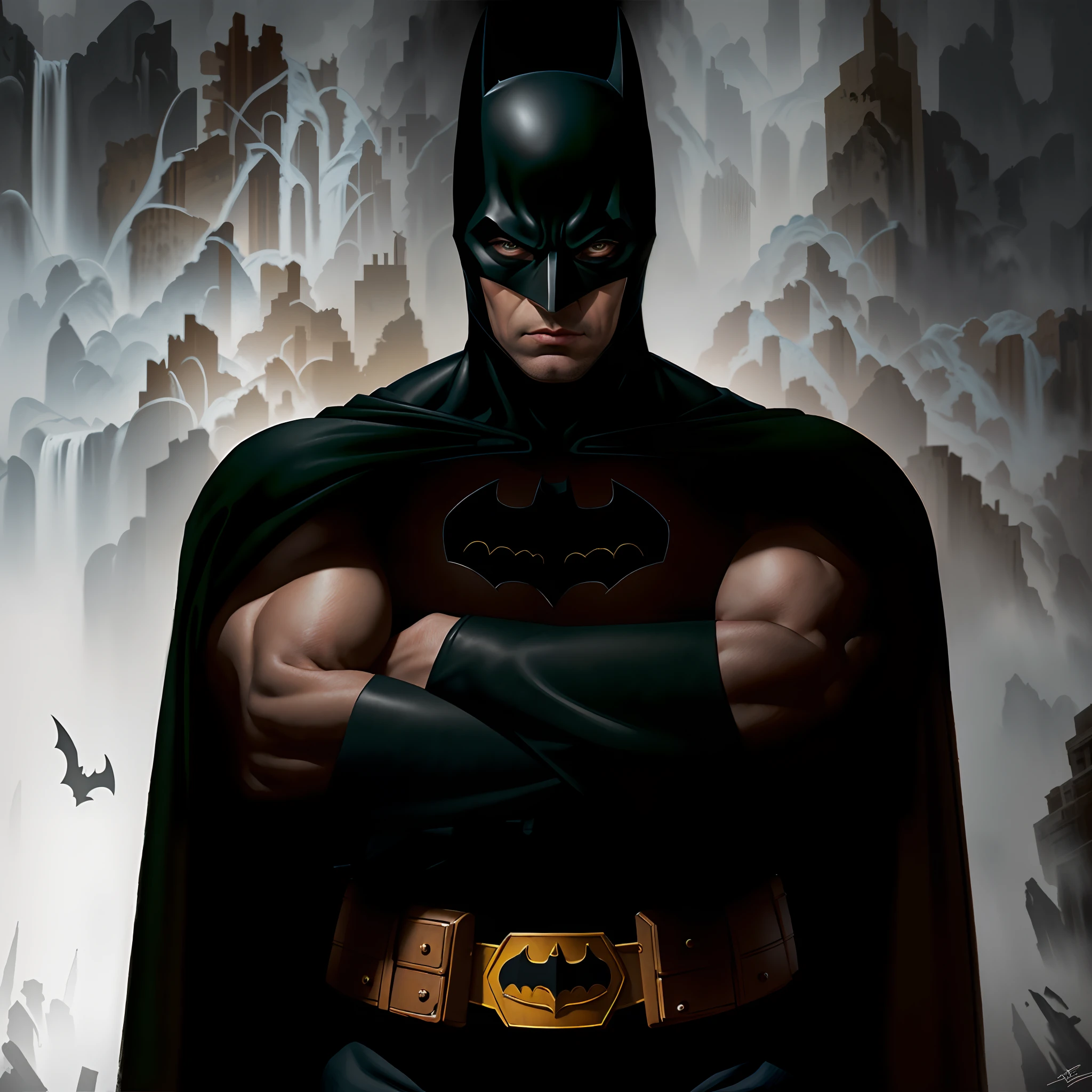 Pintura do Batman pelo artista Mark MC, Retrato do Batman, Retrato do Batman, Batman, O Batman, Directed by: Joe Jusko, Anigirl Batman, Batman com armas, inspirado em Joe Jusko, inspired by Jason Edmiston, Directed by: Jasão Edmiston, David Spade como Batman, portrait batman ancient biblical, Do filme Batman, Batman filme de terror, Batman irritado, Directed by: Chris Moore