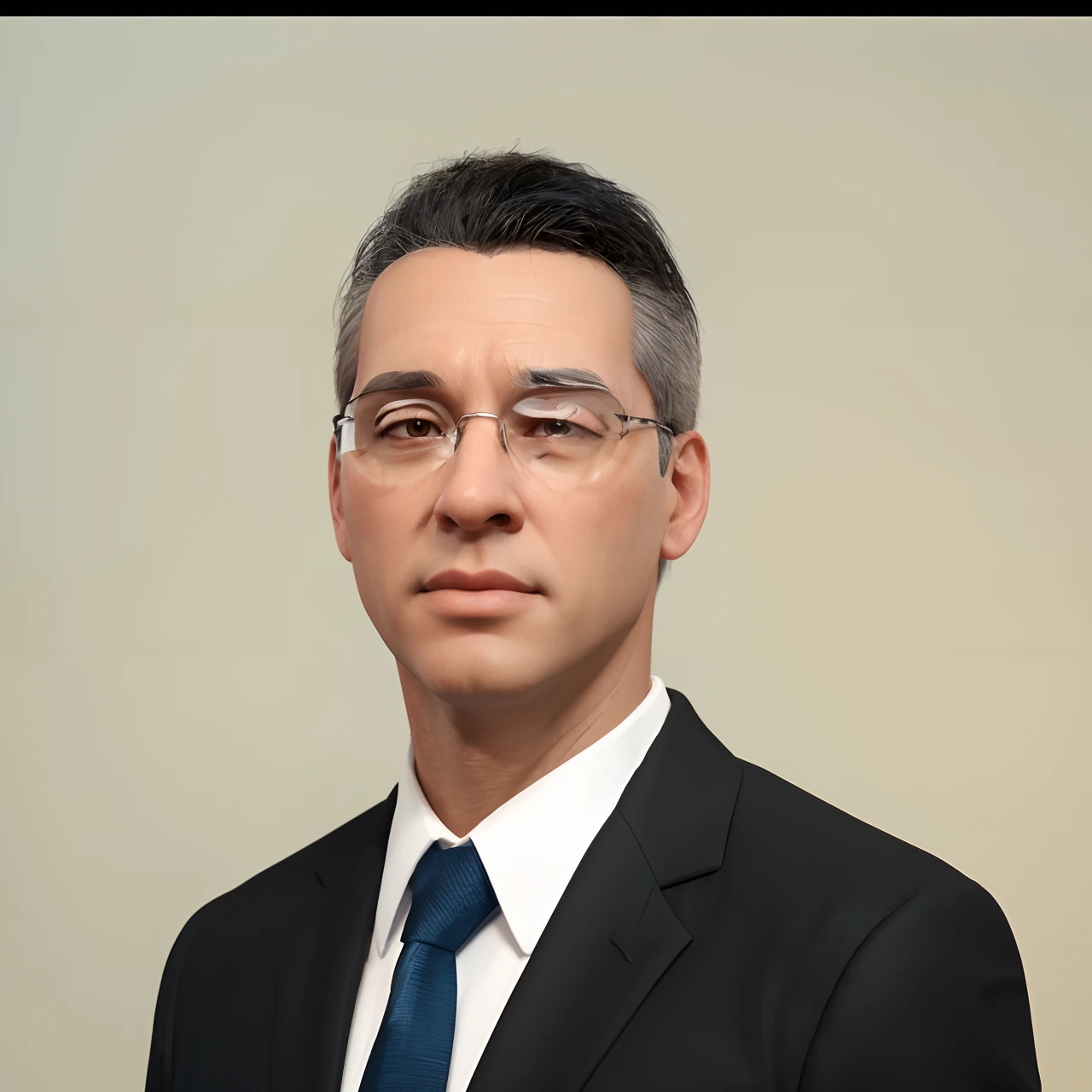 Cartoon character of a man with black glasses and a blue shirt, animation character, Caractere estilizado, animation style rendering, 3D estilizado, Arnold Maya render, 3 d render stylized, toon render keyshot, Personagem 3D, Personagem 3D, 3d rendering stylized, 3 d character render, personagem de desenho animado, Personagem de close up, Pose de personagem,  (Estilo Pixar) (master part:1.2) (Bokeh) (best quality) (pele detalhada) (textura detalhada) (8k) (argila) (Cinematic lighting) (foco nítido