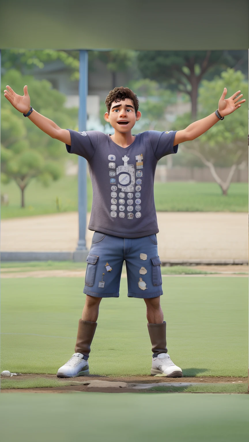 obra-prima, de melhor qualidade, um menino de doze anos