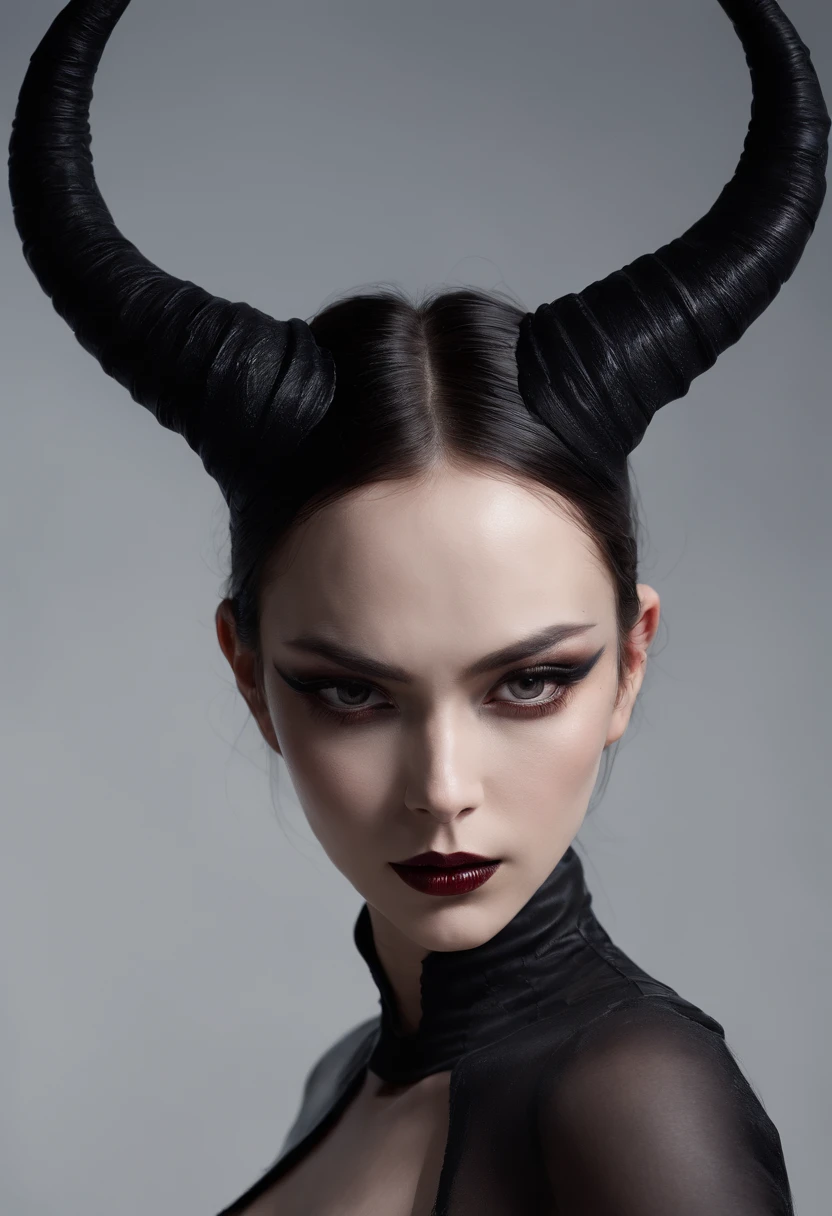 Half-demon woman