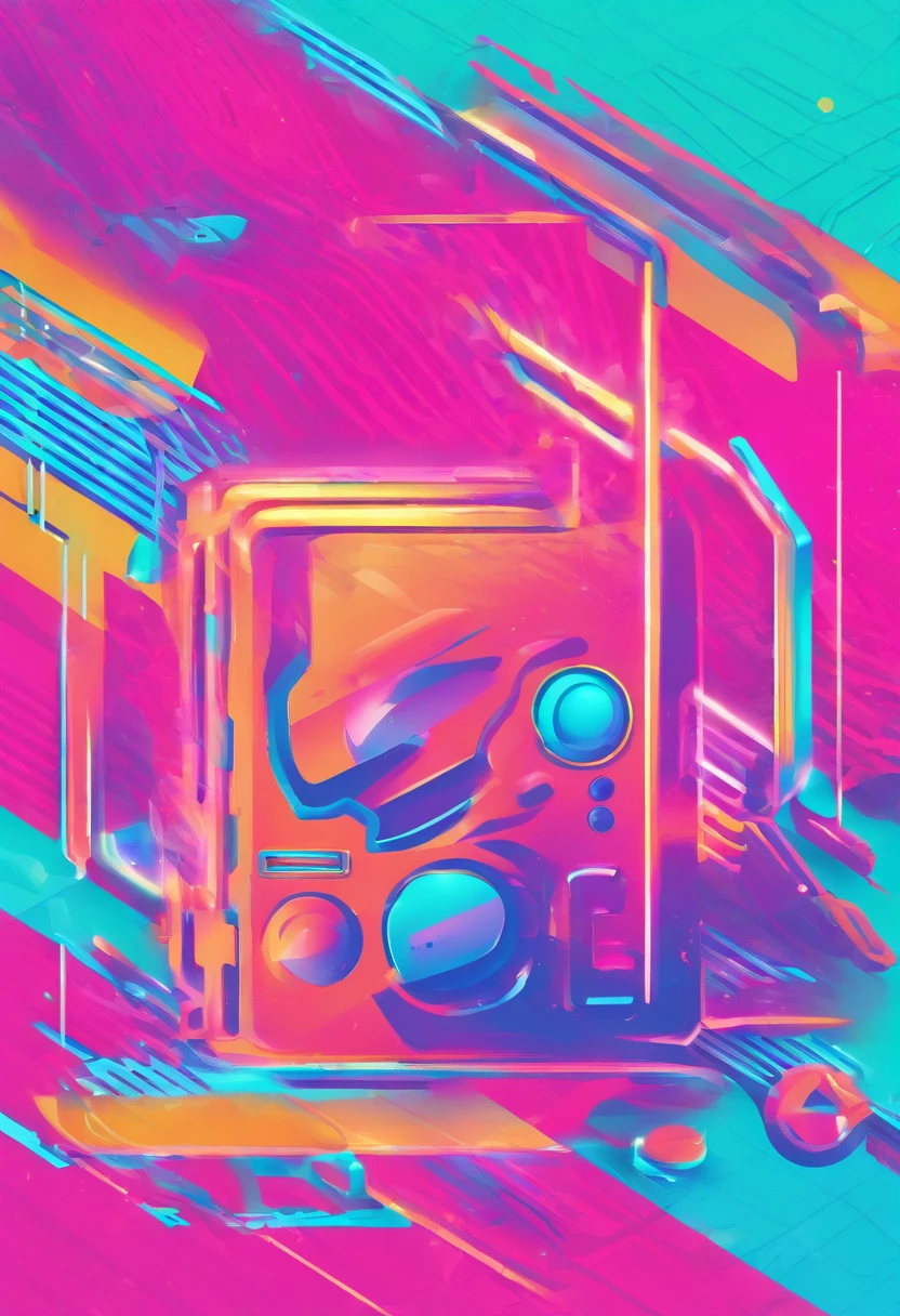 I need a logo designed The main focus should be on the channel name, "Vibey Beats." You can use a clean and bold yet slightly retro font style.

Color Scheme: Vaporwave color schemes often include pastel colors like soft pinks, purples, and blues, along with elements of neon or electric colors. A common combination is a soft pink or lavender paired with neon turquoise or electric blue. You can experiment with these colors for your text and background.

Icon: To keep it simple, you can add a subtle and abstract music element as an icon. Perhaps a minimalistic retro-style cassette tape, vinyl record, or a simple soundwave.

Style: To achieve a hip and slightly retro look, you can consider adding a subtle grid or geometric pattern in the background, which is a common design element in vaporwave aesthetics.