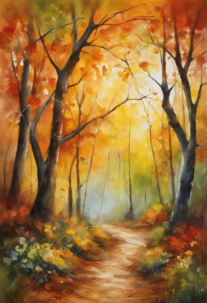 Enquanto exploram a floresta perto do parque, imagine Lisa and Tom walking hand in hand, Your feet crunching over the dead leaves. The sun breaks the leaves of the trees, Creating patches of light that dance on the forest floor. Os dois amigos se abaixam para observar um grupo de insetos curiosos, com cores vibrantes, Weaving along a tree trunk. Eles pegam folhas em tons de outono e lisas, Seixos coloridos, Creating a natural treasure in your hands.