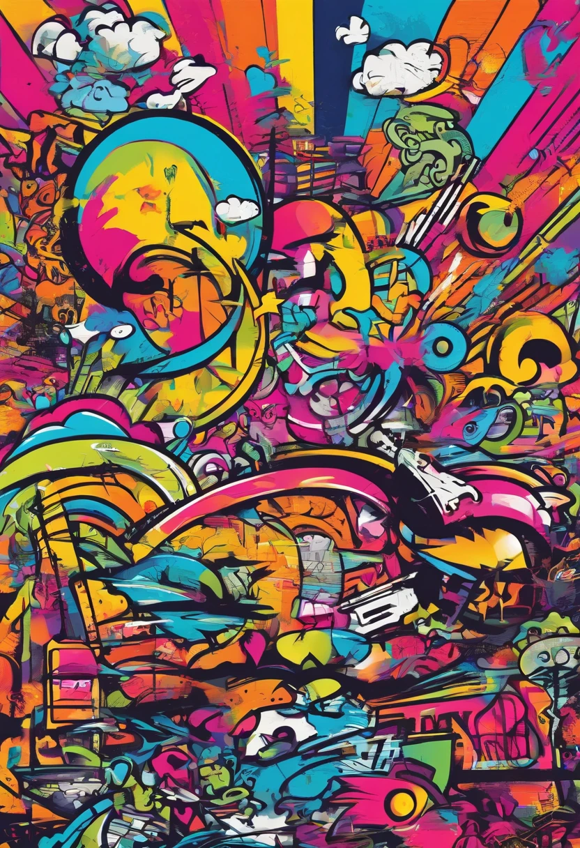 Traditional culture graffiti Modern culture graffiti