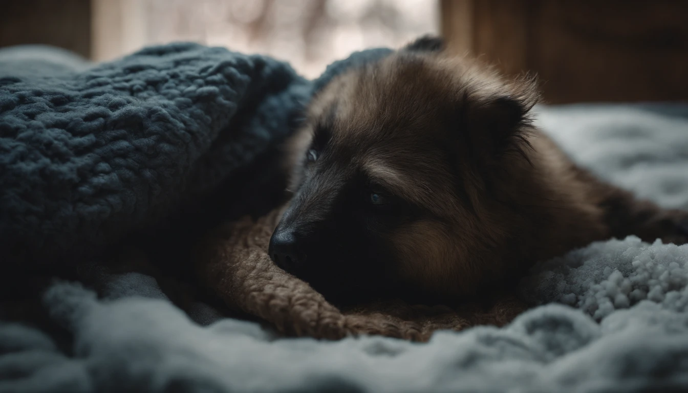 newborn baby abandoned in the snow lying on blankets of wool and fur, skin turning blue and black, medieval Hungary, night, snow covered forest, scene from horror film, 8k, ultrarealistic, cinematic, cinematic scene from film