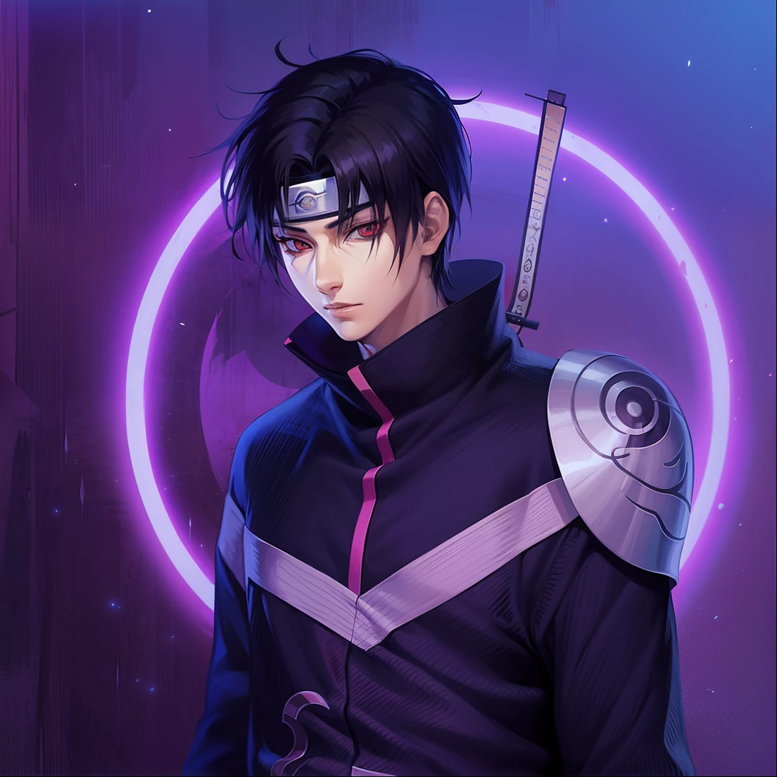 masterpiece, obito uchiha, 1boy, perfect composition, super realistic, detailed, realistic face and body,