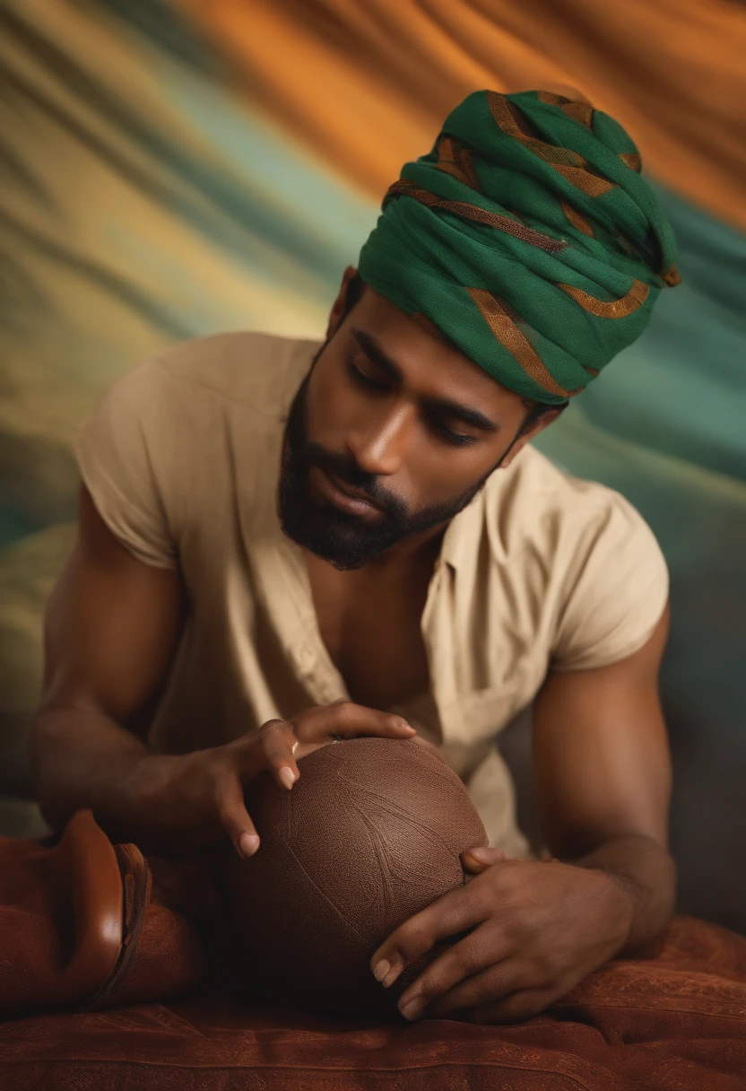 Brown man
