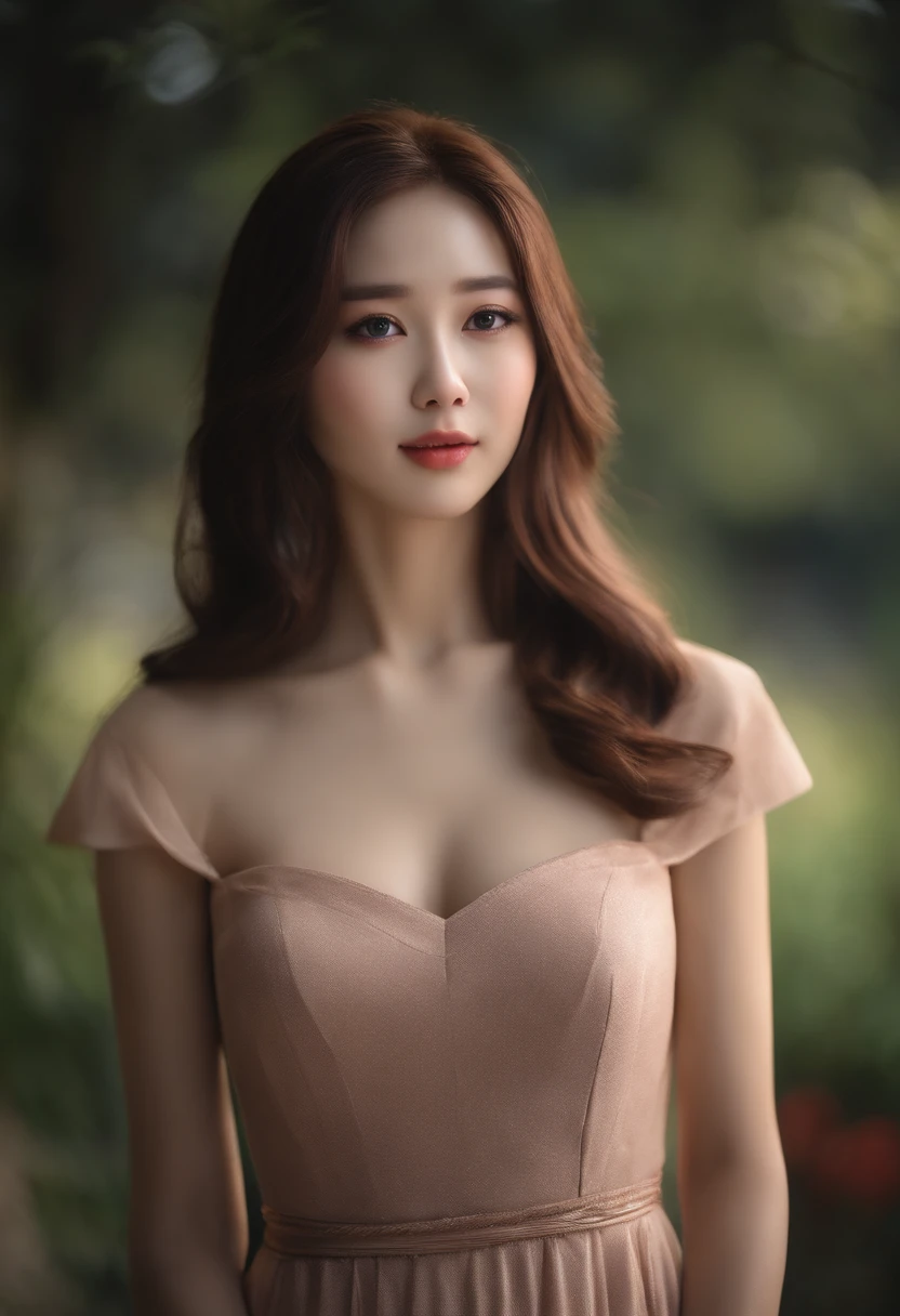 Fotos realistas de (1 estrela coreana FoFa) shoulder-length hair, Maquiagem Fina, medium breasts size, vestindo casaco, na neve, clear facial features, 8k high resolution, Crisp and realistic details.de Fora, eye level shot, F/4.0, 135 mm, FujiFilm, ArteFatos JPEG, Pontilhamento, UHD, master part