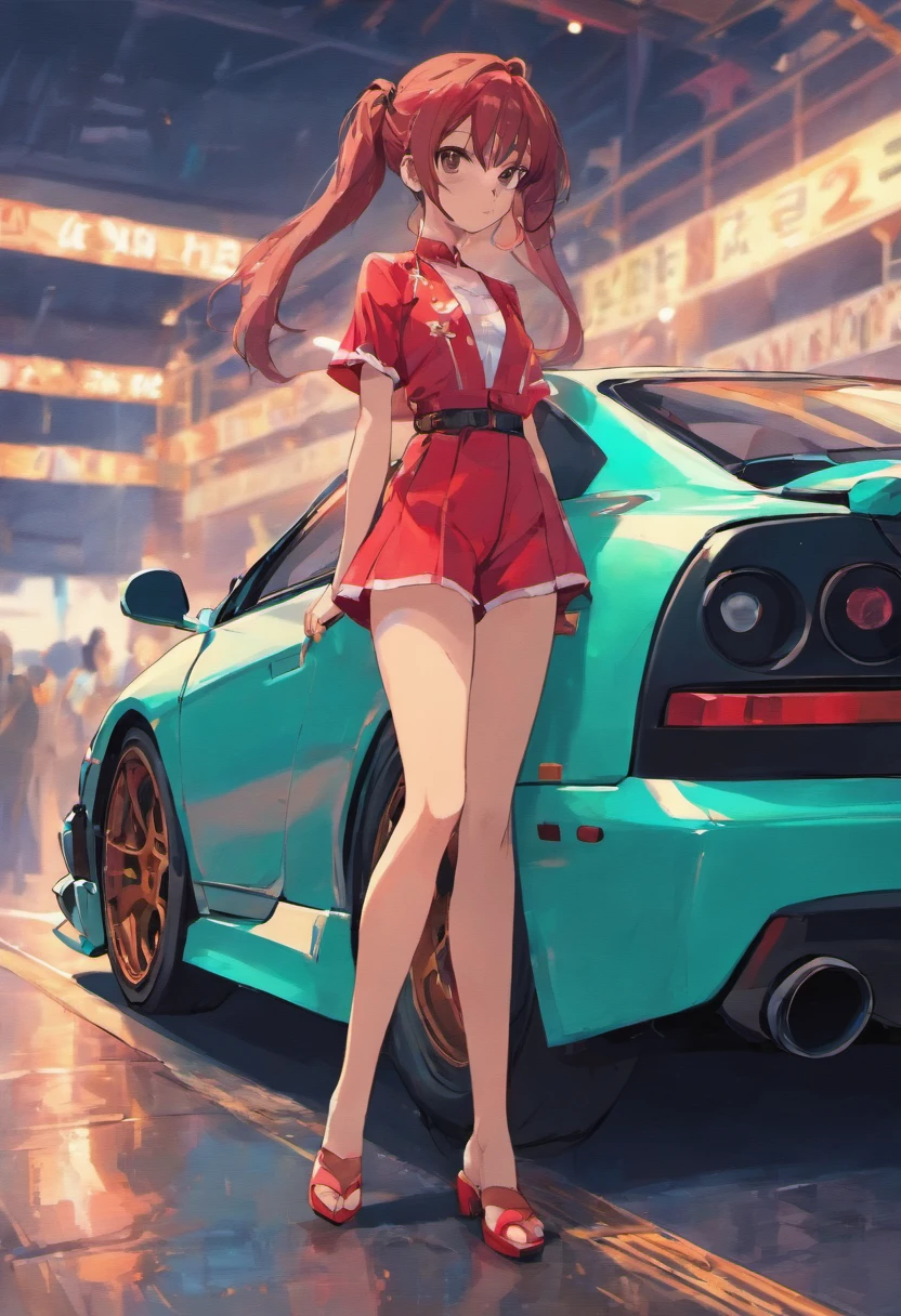 Anime Girls on NSX, Supra and Silvia S13