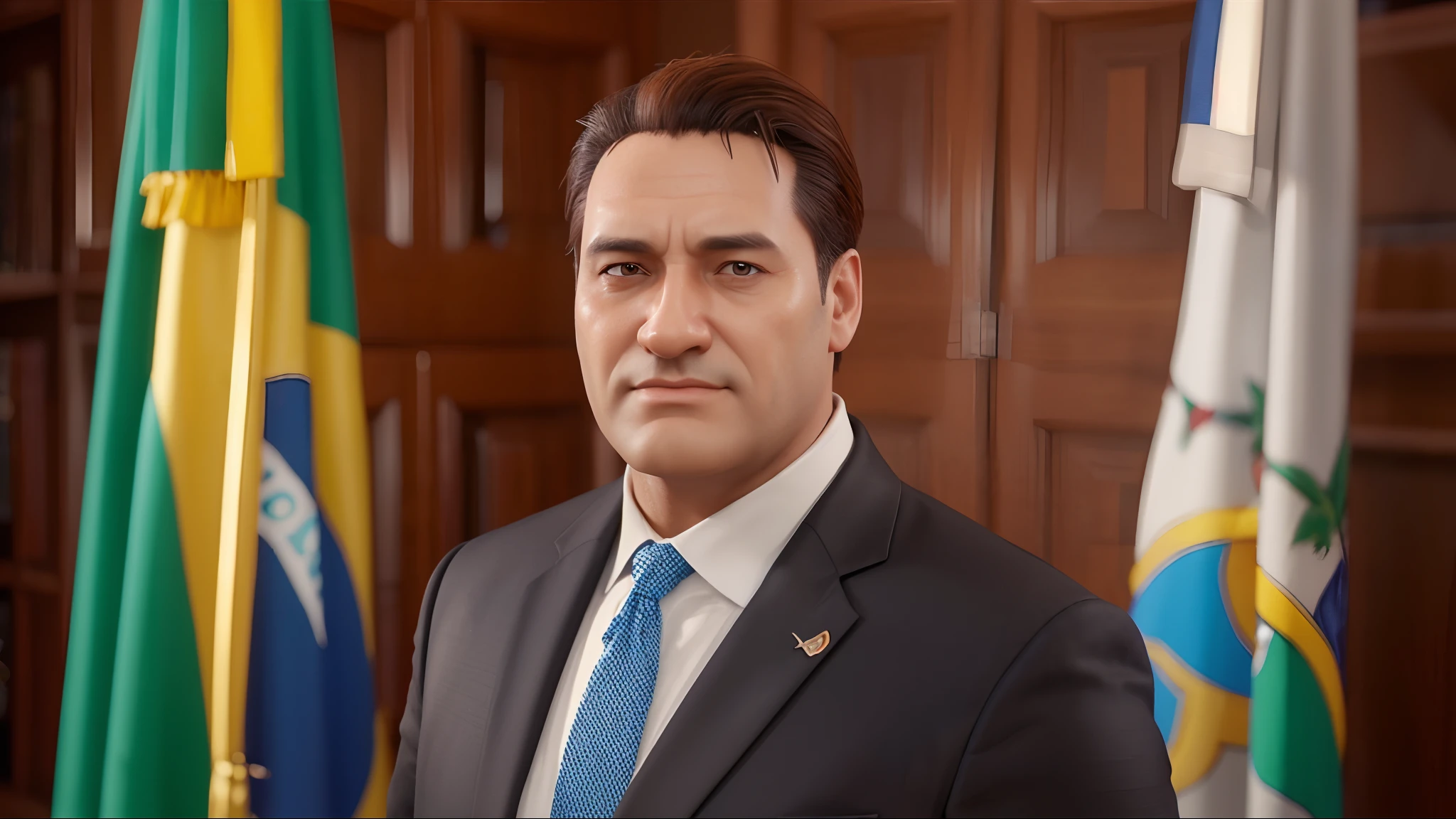 personagem dos desenhos animados de um homem com uma camisa azul, animation character, Caractere estilizado, animation style rendering, 3D estilizado, Arnold Maya render, 3 d render stylized, toon render keyshot, Personagem 3D, Personagem 3D, 3d rendering stylized, 3 d character render, personagem de desenho animado, Personagem de close up, Pose de personagem,  (Estilo Pixar) (master part:1.2) (Bokeh) (best quality) (pele detalhada) (textura detalhada) (8k) (argila) (Cinematic lighting) (foco nítido