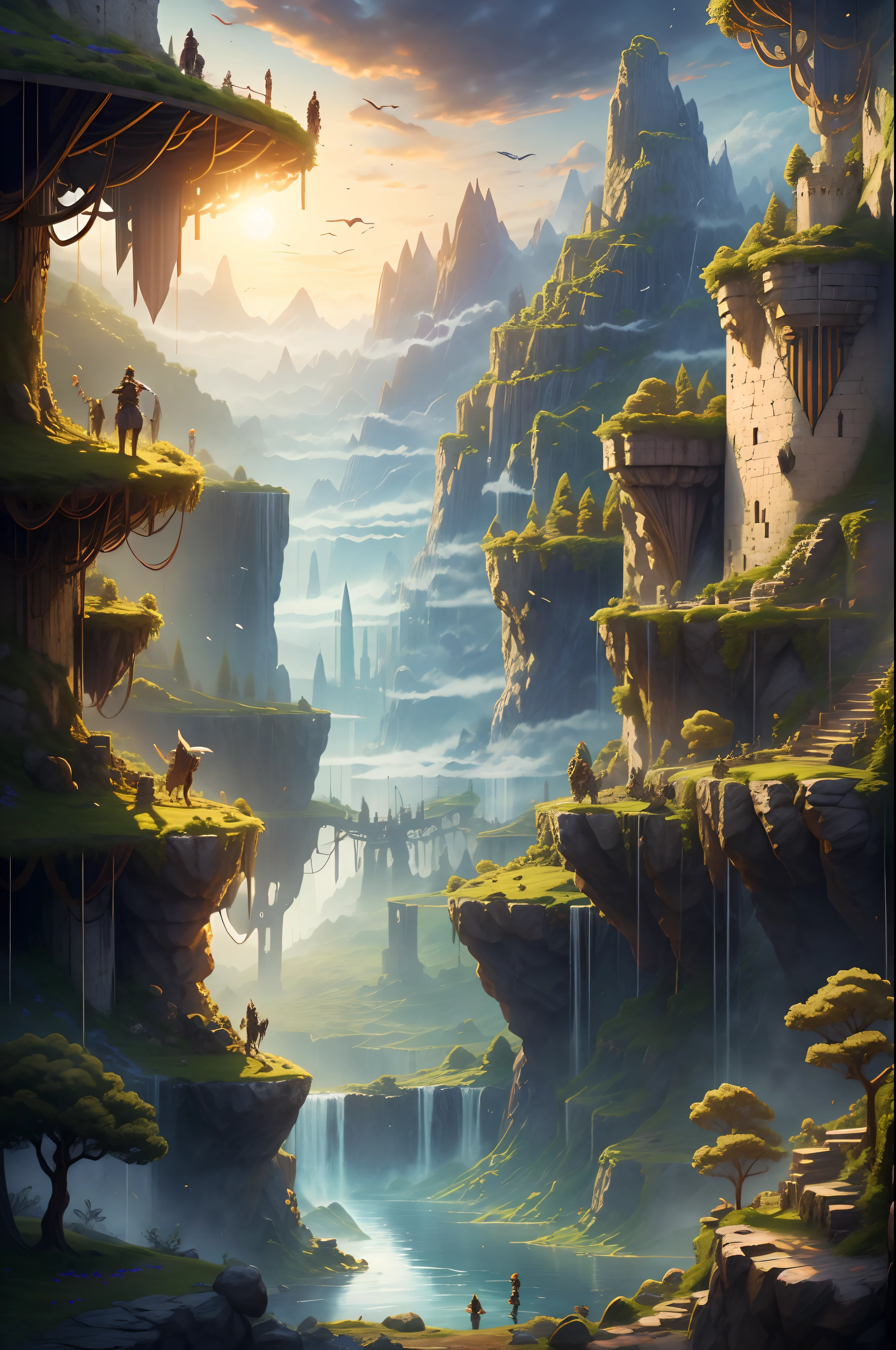 Step into Kirenoth Kingdom, a realm straight from medieval folklore. Knights don majestic armor, dragons soar the skies, and sorcery enchants the land. Chivalry and honor are the bedrock of this society, where castles, jousting tournaments, and courtly love are everyday realities