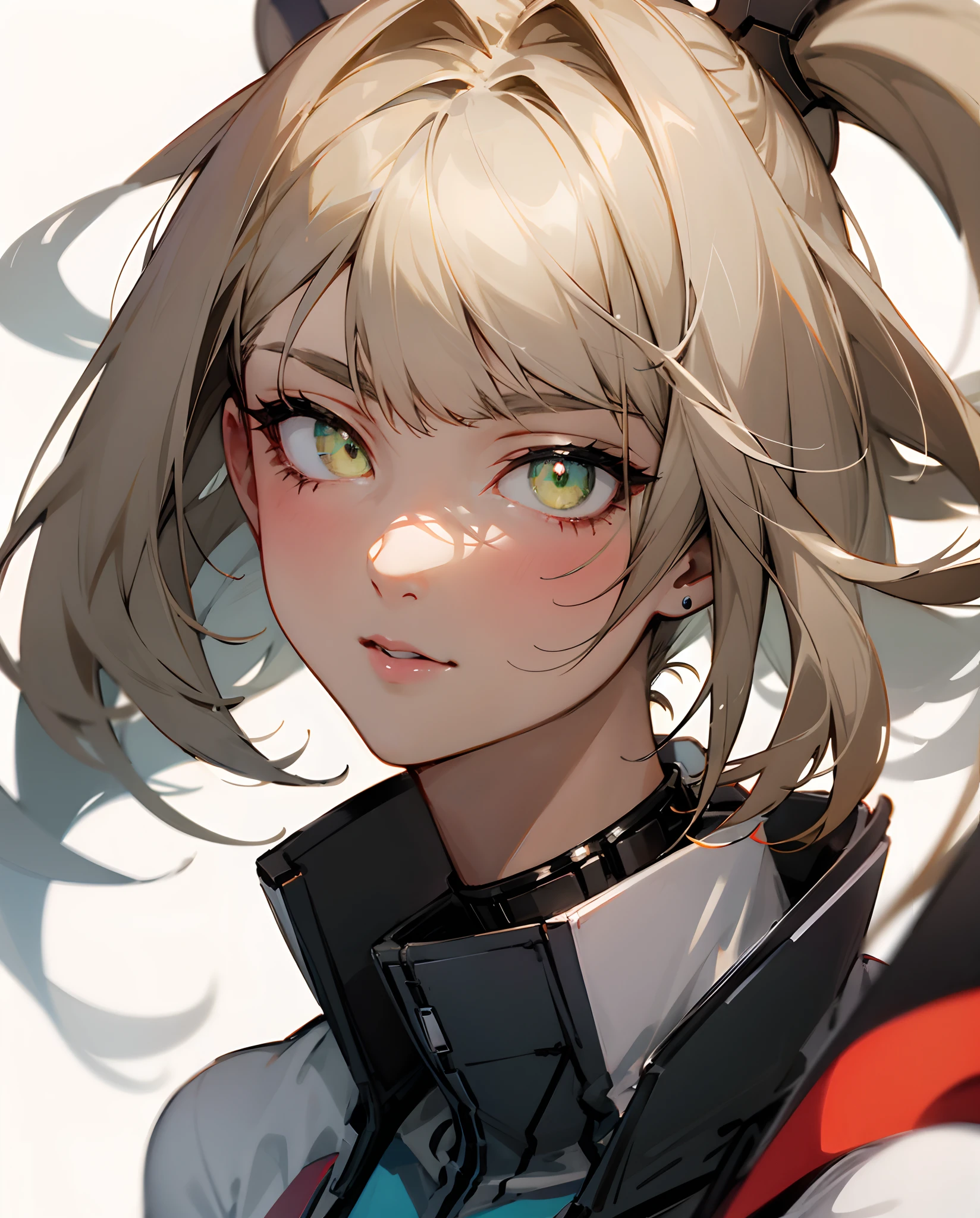 an anime style portrait of Rhea Ripley