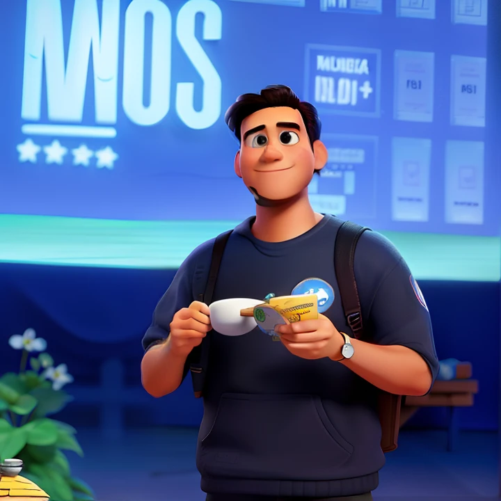 Modelo Pixar de alta qualidade