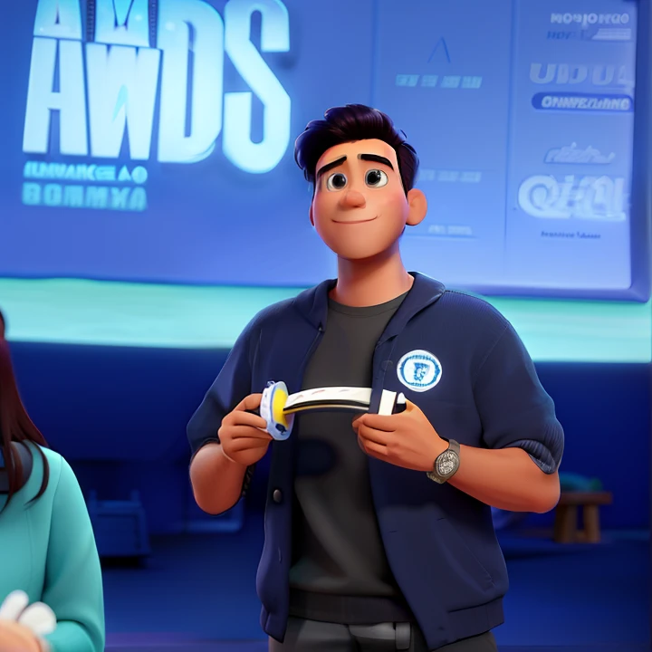 Modelo Pixar de alta qualidade