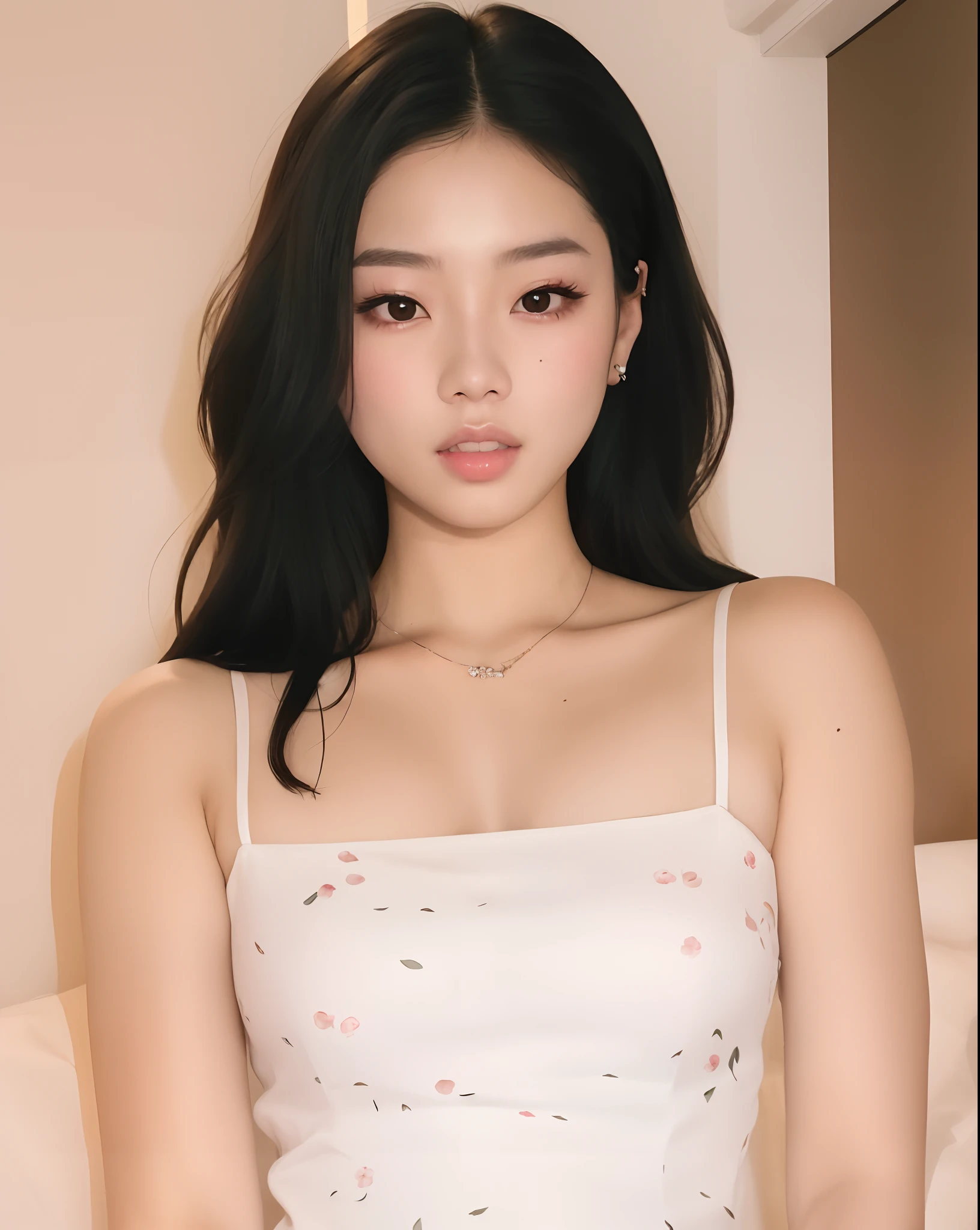 Asian woman Araffe in a white dress posing for a photo, Hermosa joven coreana, Hermosa joven coreana, Hermosa mujer surcoreana, Joven y adorable rostro coreano, Chica coreana, beautiful asian girl, Wan adorable cara coreana, portrait of female Korean idol, Jaeyeon Nam, Linda actriz coreana, Blackpink Jennie, Retrato de Jossi de Blackpink, Hermosa modelo china