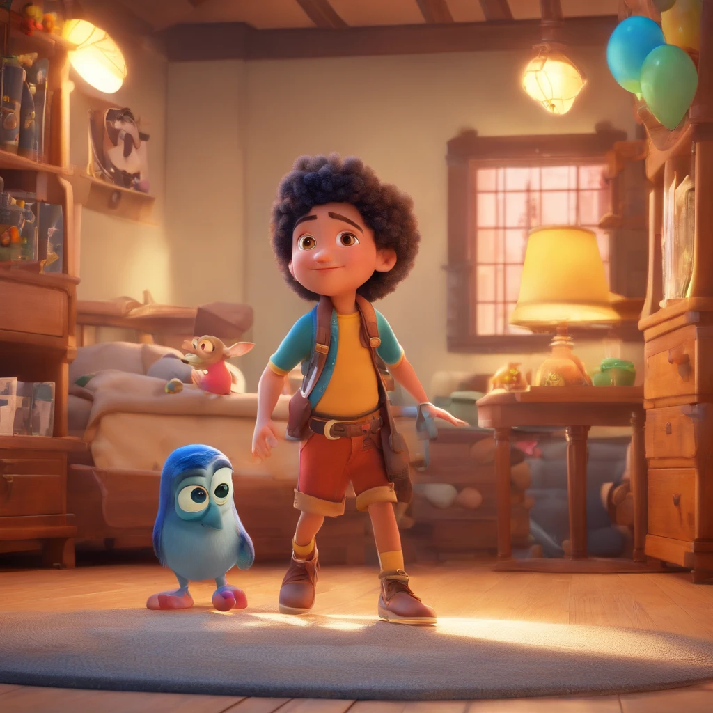 Create a Disney Pixar-inspired poster as the release of the song ZERO FEELING