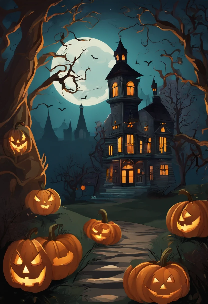 halloween house