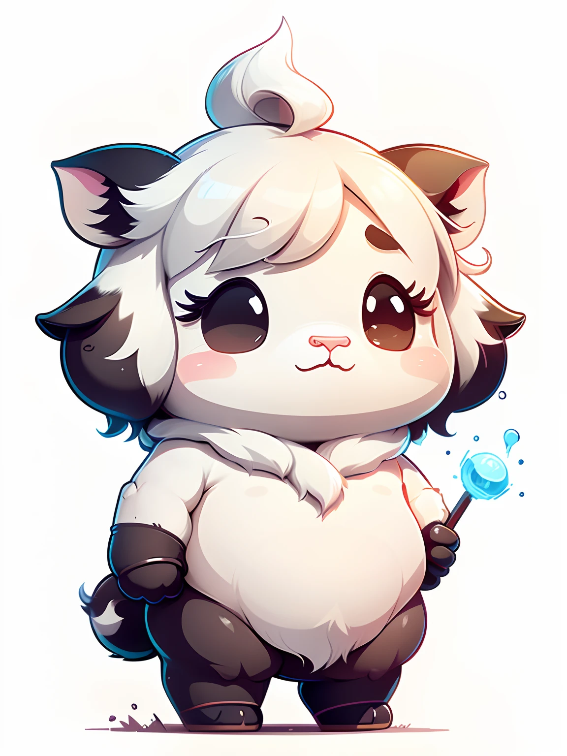 Cute little cow coloring. Use clean lines、Leave enough empty space for coloring. Simple line art.one line art. Clean and minimalist lines.