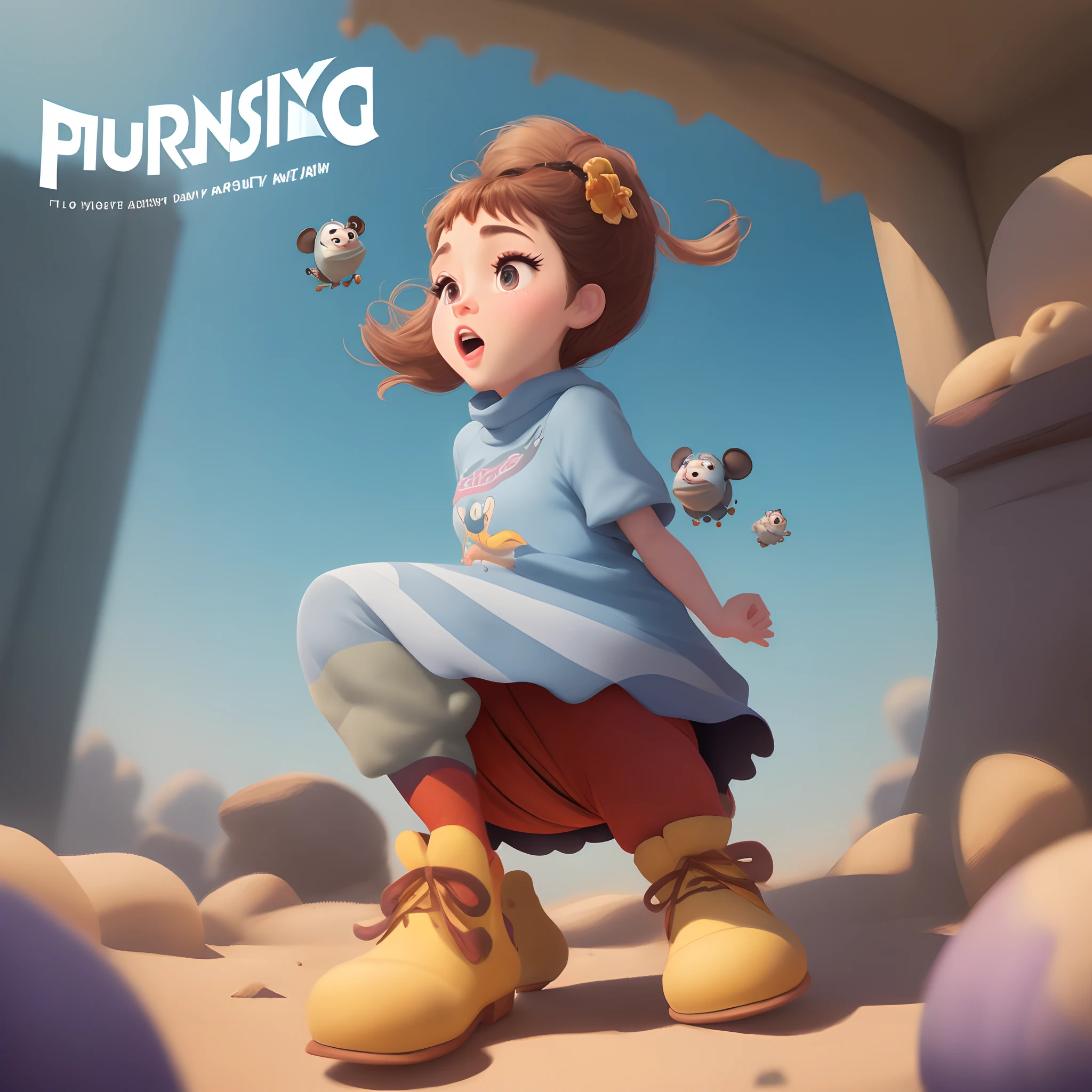 Disney Pixar Movie, title: fart girl