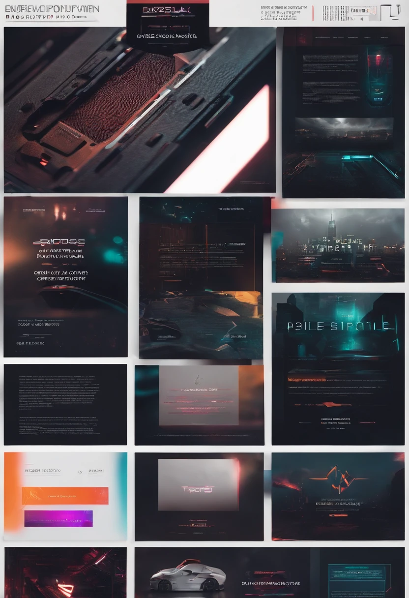 "Create a font that feels like it's from a cyberpunk world, with sleek lines and a hint of neon."