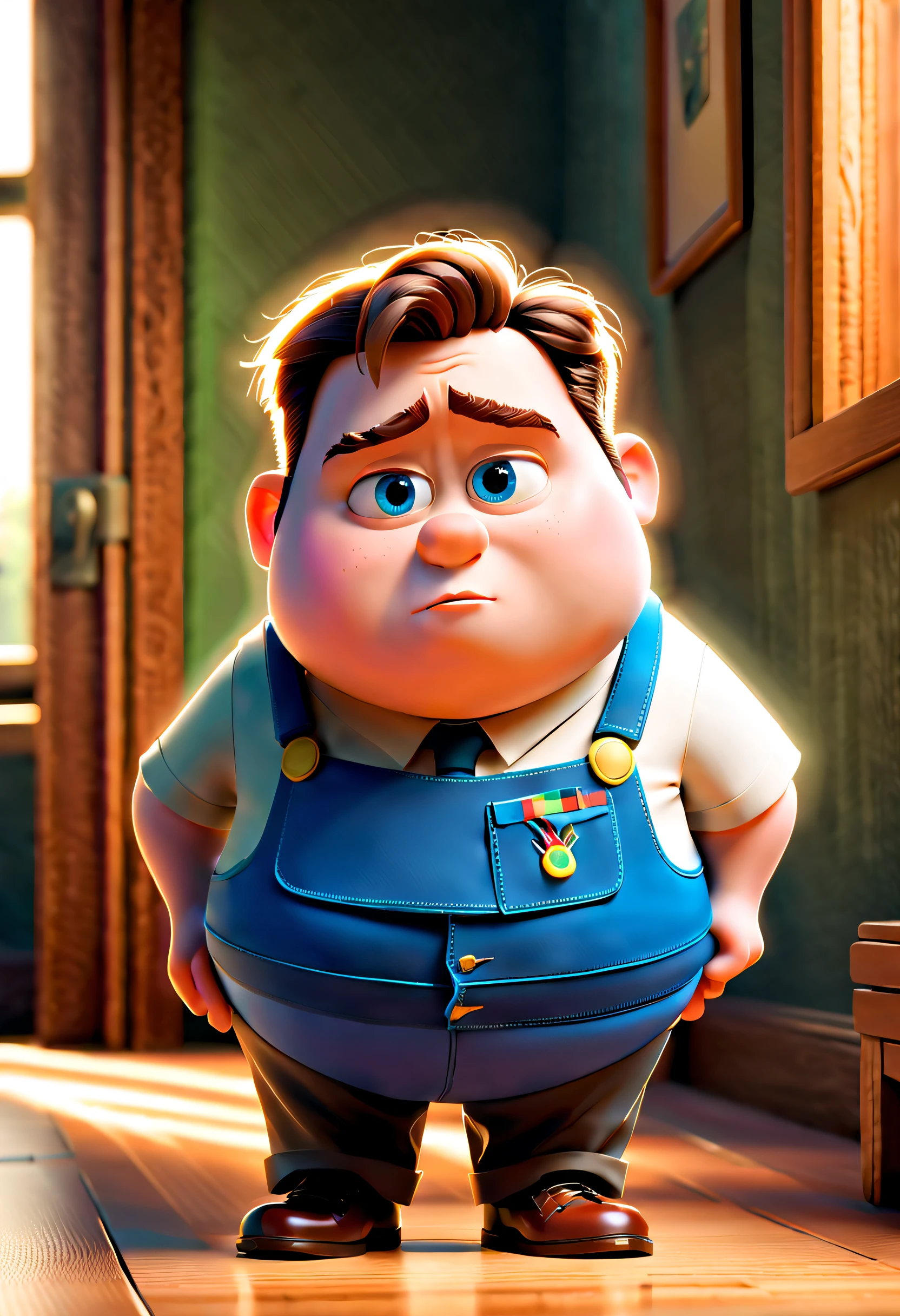 Masterpiece、top-quality、Photorealsitic、A hyper-realistic、Pixar style、Paternity