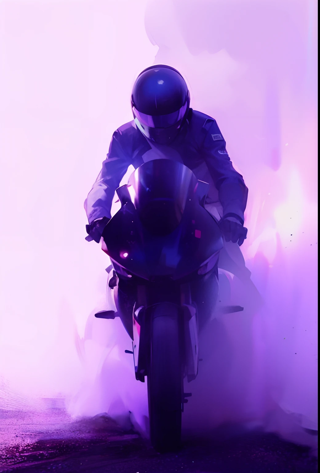 manga, Style manga, Effet manga, moto, pilote