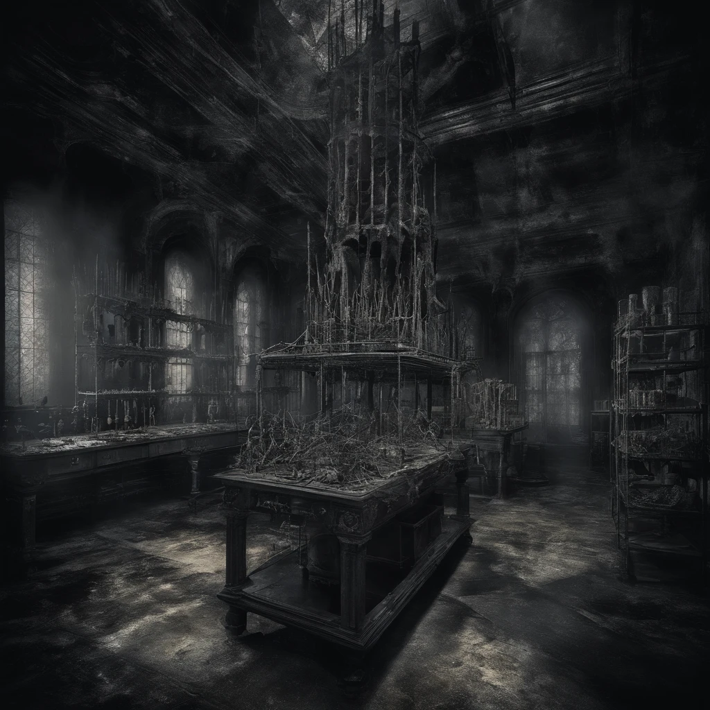 A state-of-the-art laboratory for microscopic studies of fungi.