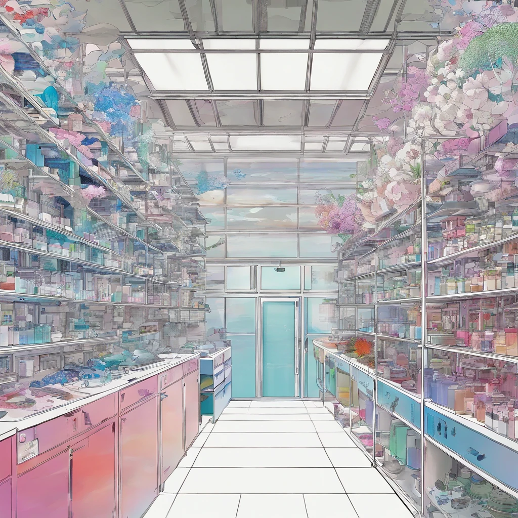 A state-of-the-art laboratory for microscopic studies of fungi.