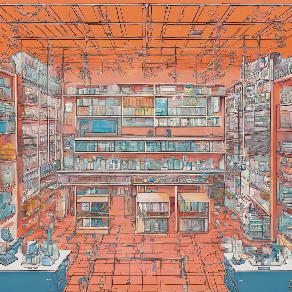 A state-of-the-art laboratory for microscopic studies of fungi.