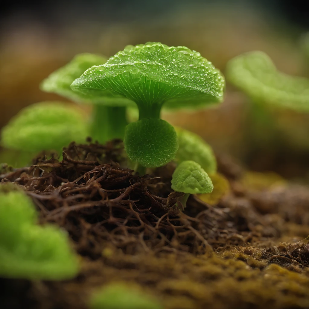 A state-of-the-art laboratory for microscopic studies of fungi.