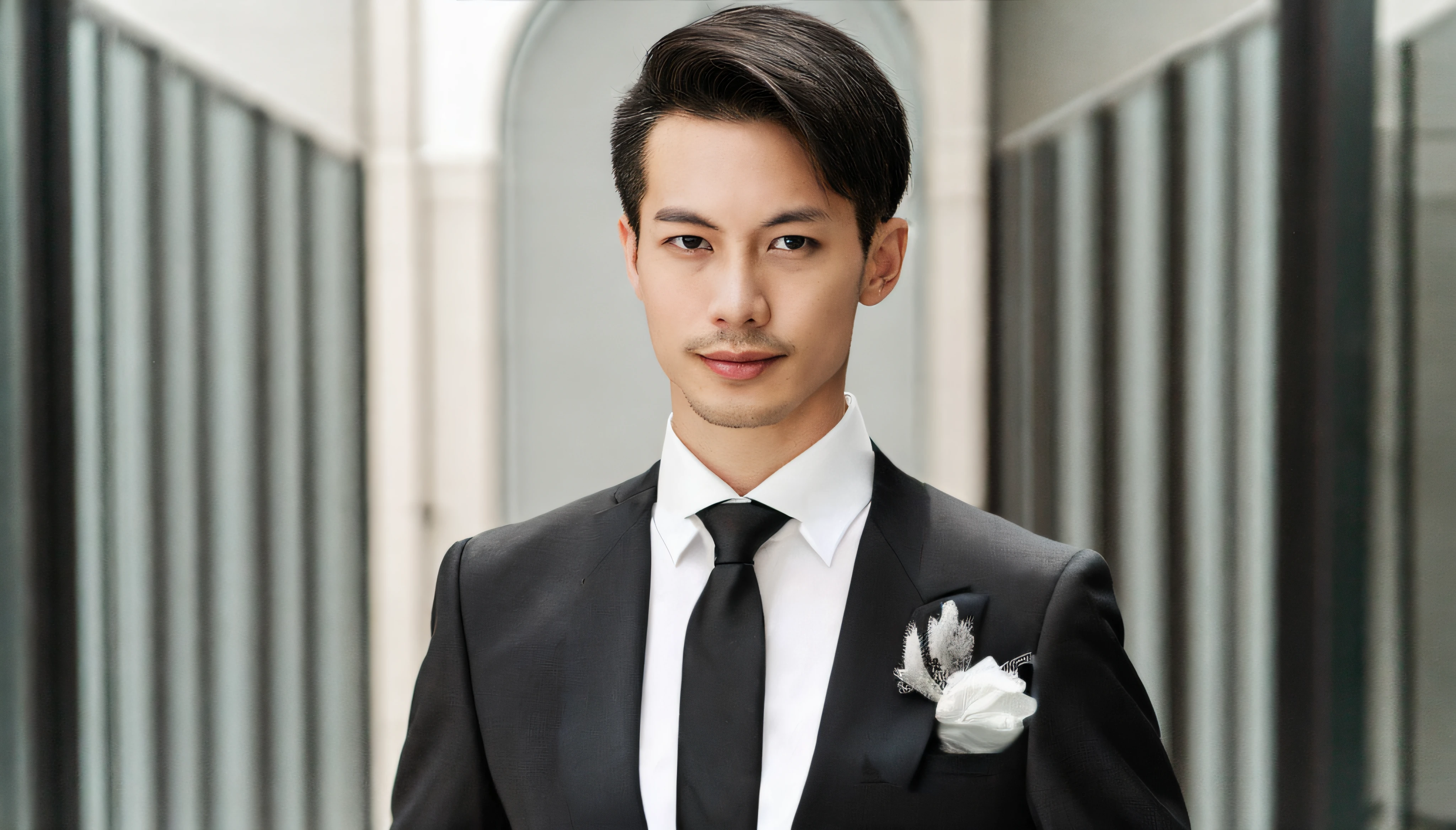 Keep your suit simple、White shirt under the sleeves、No decorations in the pockets