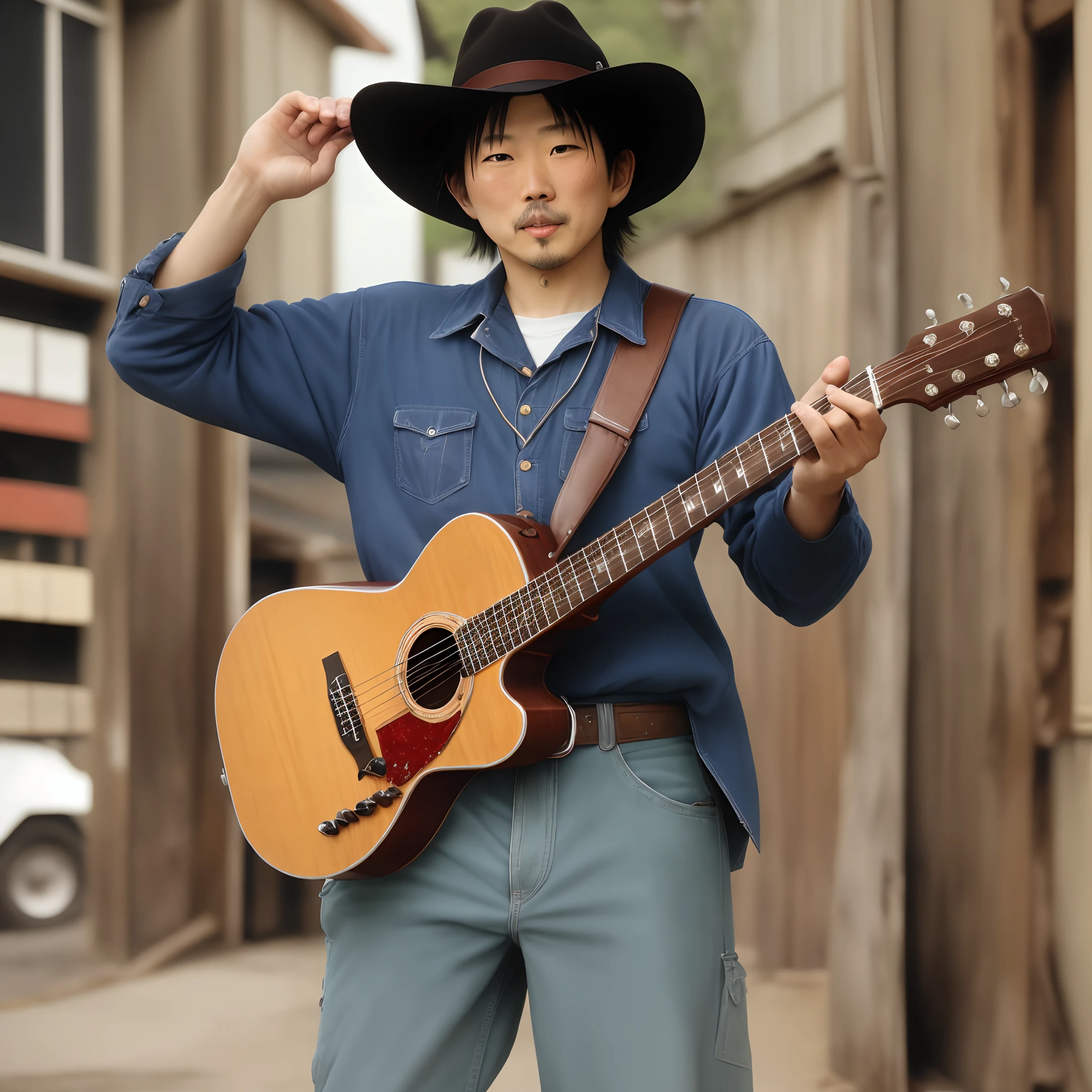 Suguru Geto cowboy