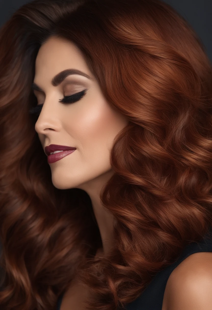 Consultora de beleza Mary kay, ama maquiagem sou morena de cabelo cacheado com mechas tenho 45 anos