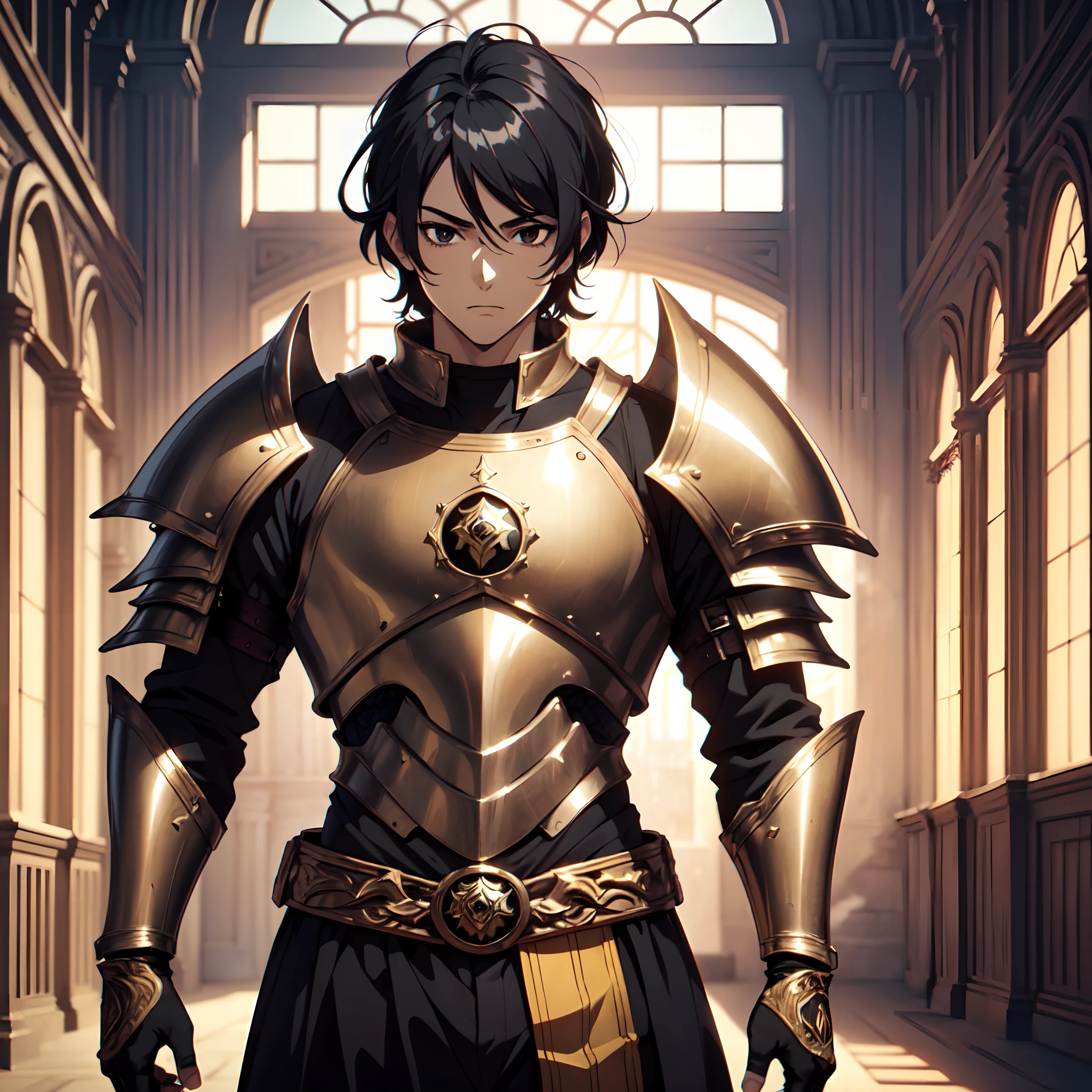 128K Ultra High Definition,
128K Ultra High Quality,
128K Ultra High Resolution,
Best Definition,
Best Quality,
Best Resolution,
Perfectly Detailed,
Perfectly Designed,
Extremely Detailed,
Extremely Designed,
Hyper Detailed,
Hyper Definition,
Hyper Quality,
Hyper Resolution,
Masterpiece,
(((Anime))),
Body Shot,
(((Boy))),
Handsome,
Muscular Body,
(((Black Mid Hair))),
(((Black Eyes))),
(((Hyper Detailed & Perfectly Designed With Ultra High Quality Bronze Warlord Armor))),
(((Inside Of Medieval Royal Palace Background Scenery))),