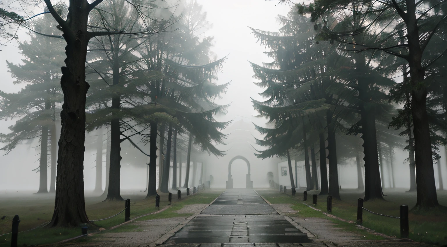 mystic atmosphere, mist