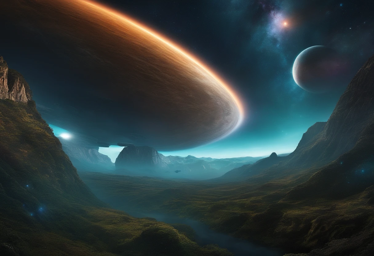 out-earth civiliaztion,galaxy neighbour,extra-advanced floating traffic in weaponization,alien weapon context