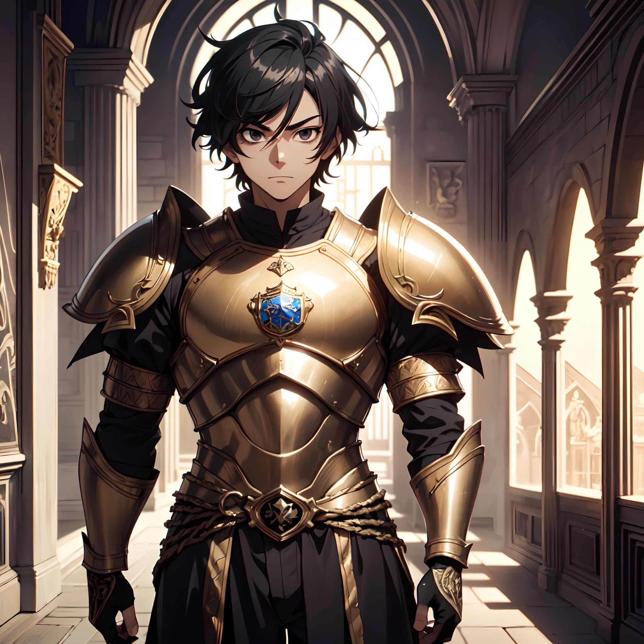 128K Ultra High Definition,
128K Ultra High Quality,
128K Ultra High Resolution,
Best Definition,
Best Quality,
Best Resolution,
Perfectly Detailed,
Perfectly Designed,
Extremely Detailed,
Extremely Designed,
Hyper Detailed,
Hyper Definition,
Hyper Quality,
Hyper Resolution,
Masterpiece,
(((Anime))),
Body Shot,
(((Boy))),
Handsome,
Muscular Body,
(((Black Mid Hair))),
(((Black Eyes))),
(((Hyper Detailed & Perfectly Designed With Ultra High Quality Bronze Warlord Armor))),
(((Inside Of Medieval Royal Palace Background Scenery))),