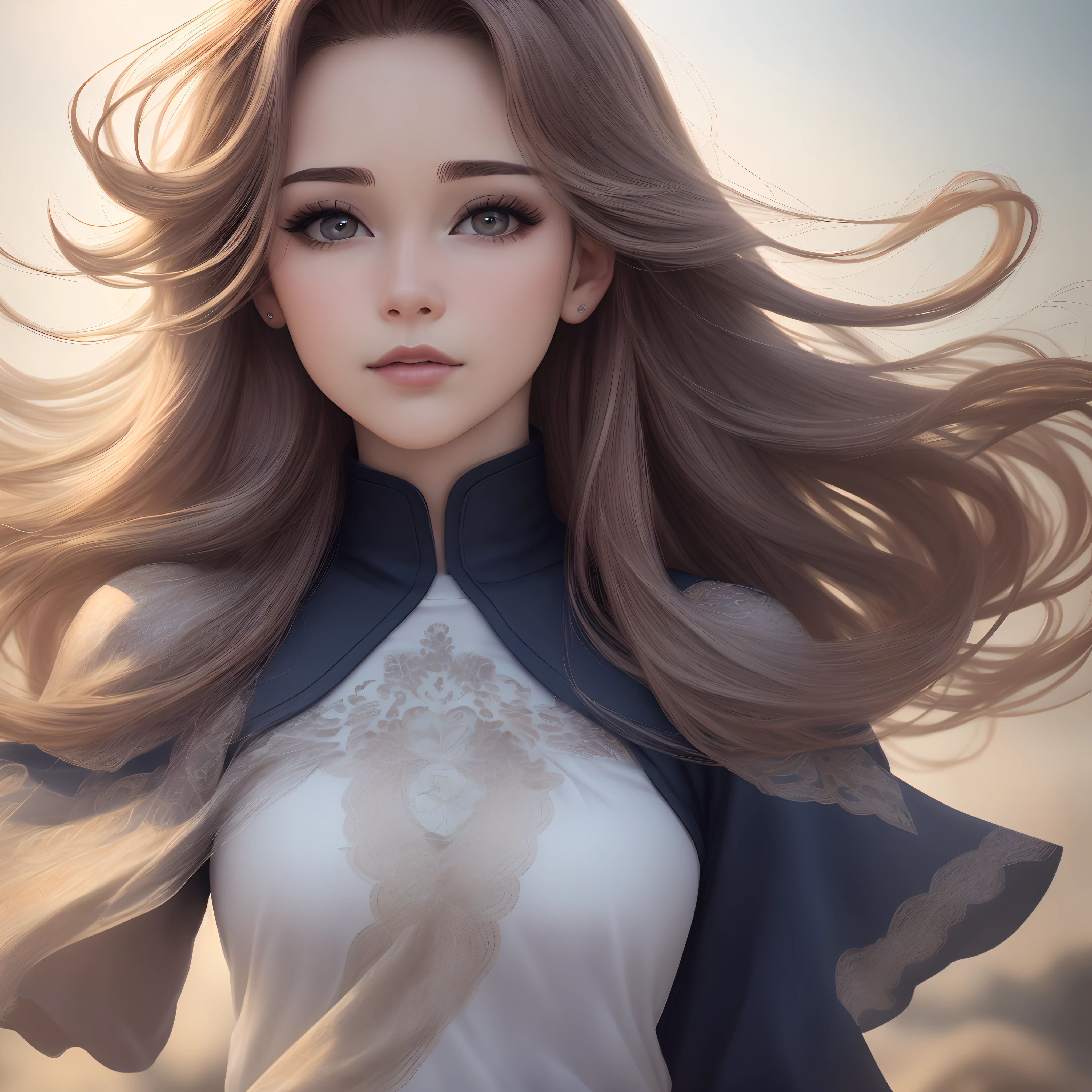 (Papel de parede CG 8k extremamente detalhado, master part, best quality, ultra-detalhado), (better lighting, melhor sombra, extremamente delicado e bonito), floating, high saturation, Dynamic angle, ((1girl)), gorgeous, Ningguang(nu) cabelos brancos, olhos vermelhos, cabelos muito longos, ornamento de cabelo, franja, Realistic, peito grande, perna aberta, ultra detalhado, Mature female, choro, olhos tristes, meias brotam esperma