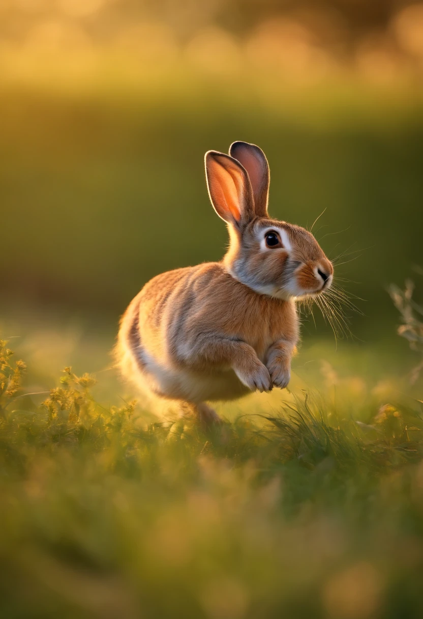 Jumping rabbit