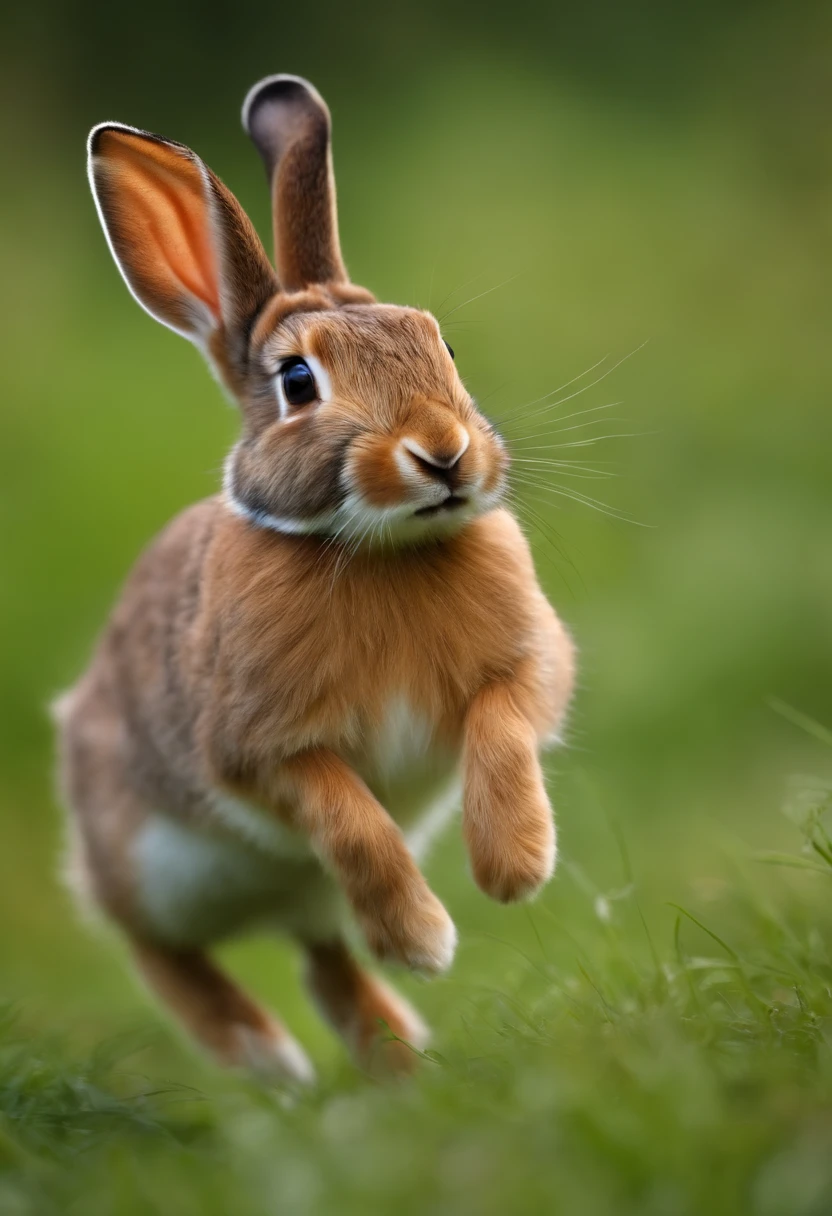 Jumping rabbit