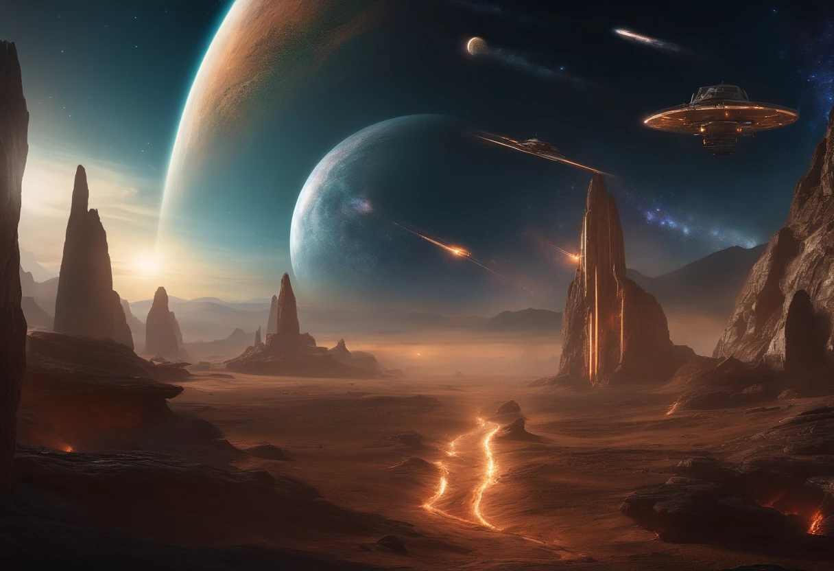 out-earth civiliaztion,galaxy neighbour,extra-advanced traffic in weaponization，unique weapon