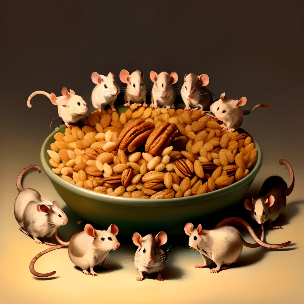 rats eat a variety of nuts,stickfigure